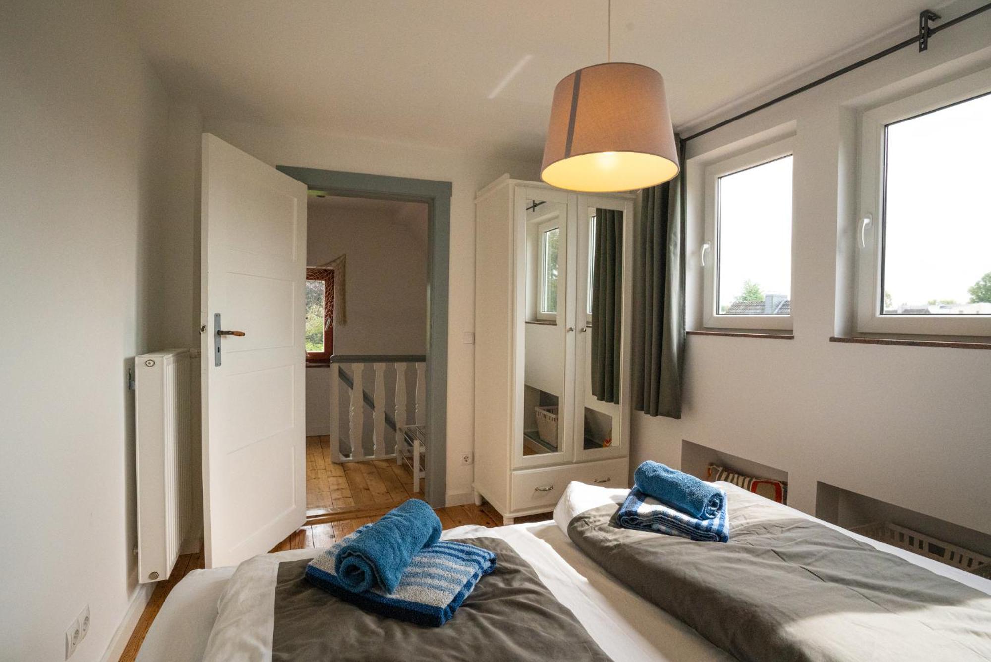 Ferienhaus Seeschwalbe Mit Grossem Garten Eckernforde Bagian luar foto