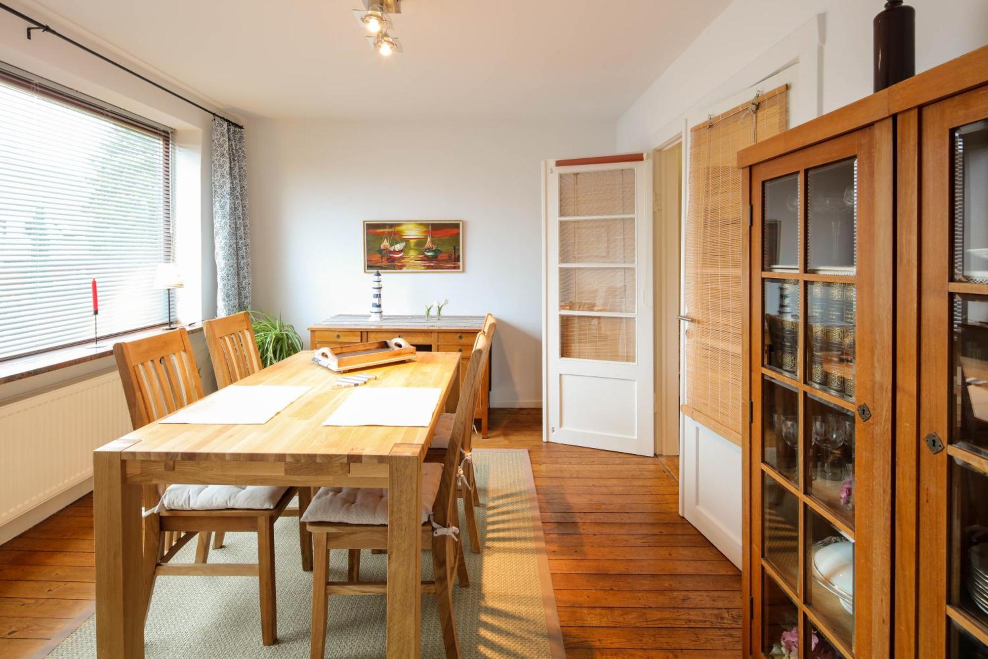 Ferienhaus Seeschwalbe Mit Grossem Garten Eckernforde Bagian luar foto